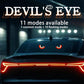 Devil’s Eye LED Panel – Mirada Iluminada – Destaca y mejora tu visibilidad en segundos