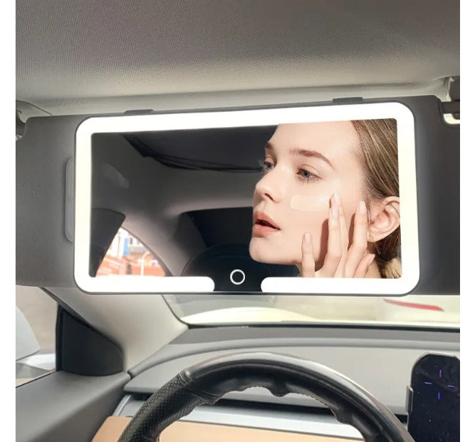 Espejo LED para Auto – Maquillaje Preciso – Arréglate Perfecto en Minutos