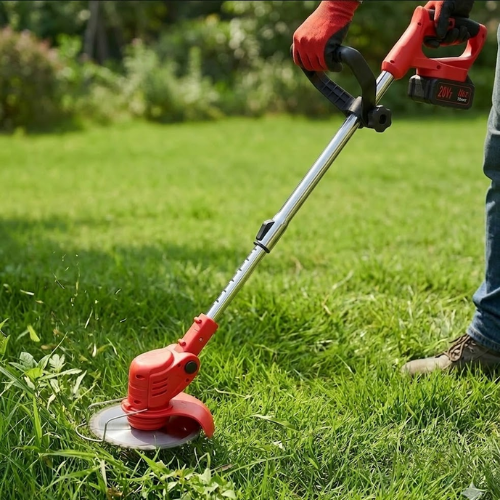 Set 4 Herramientas Jardín Rojo Tasbel – Inalámbrico Recargable