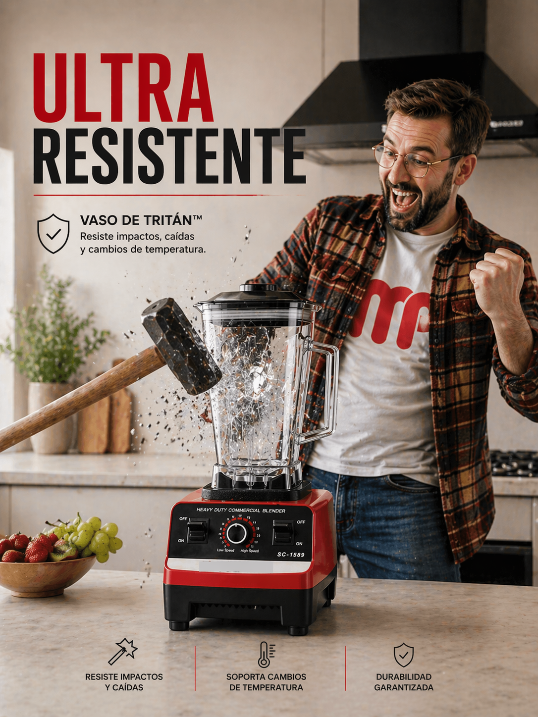 Ultra Silver 4500™ Licuadora profesional de alto impacto + regalo🎁