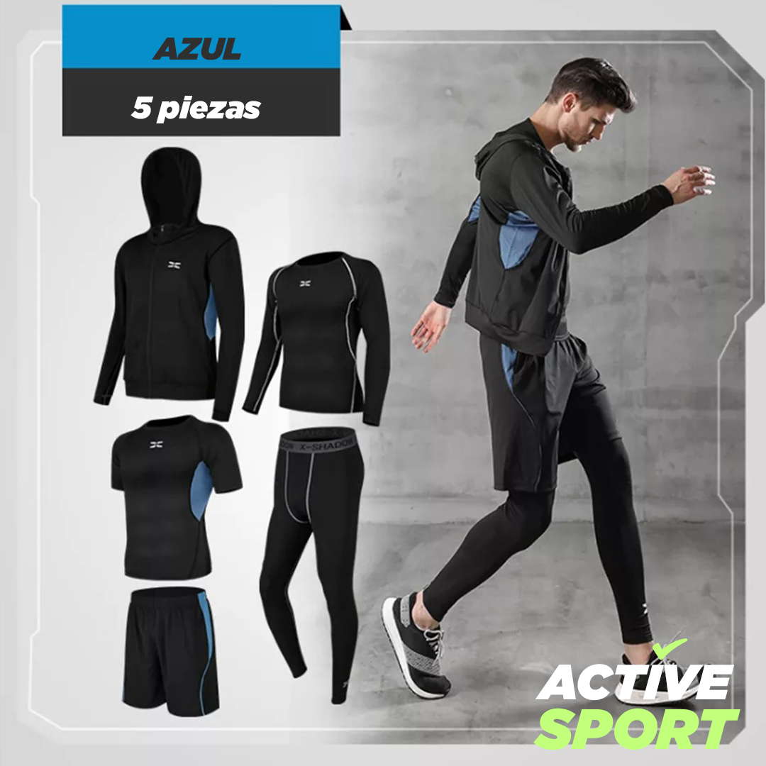 Active Sport™   5 unids / conjunto deportivo para hombre