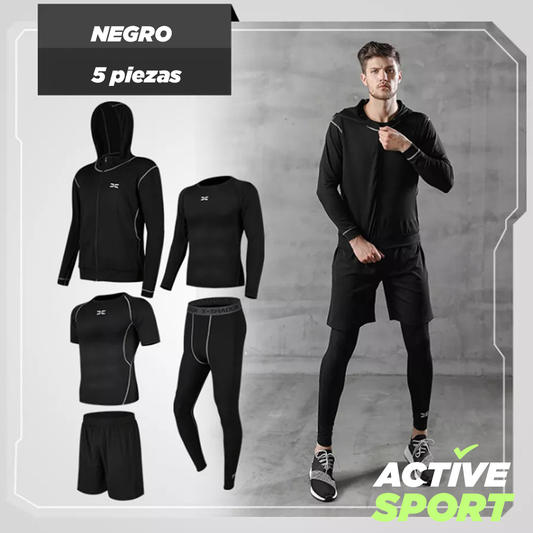 Active Sport™   5 unids / conjunto deportivo para hombre