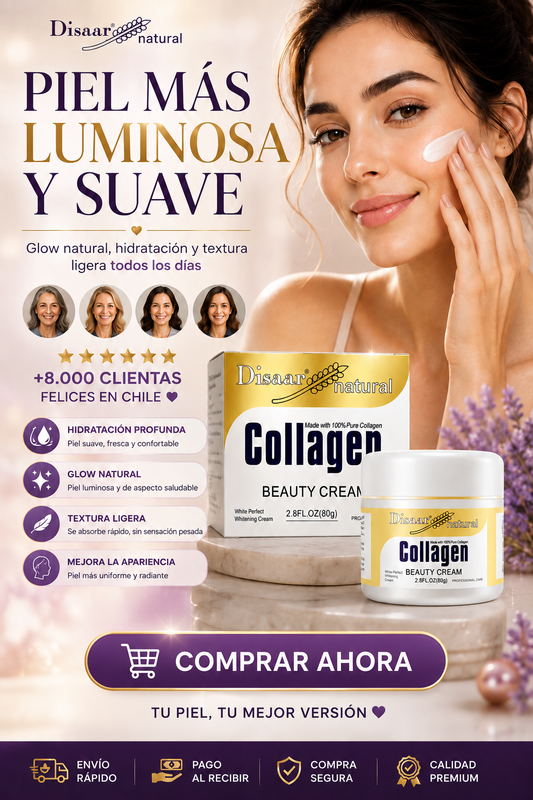 DISAAR® Collagen – Piel Más Joven, Suave y Radiante ✨