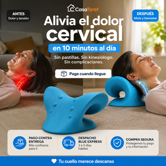 CerviFlex Pro — Alivia el dolor cervical en 10 minutos al día