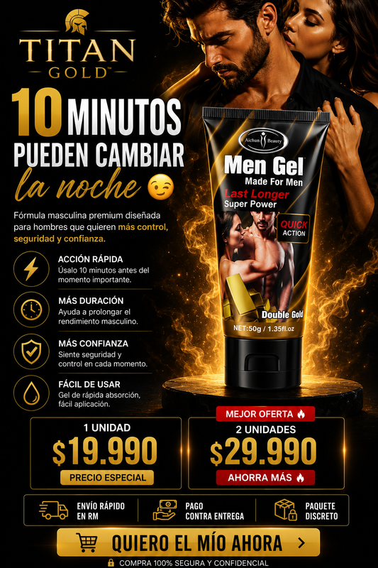 TITAN GOLD™ - GEL XXX