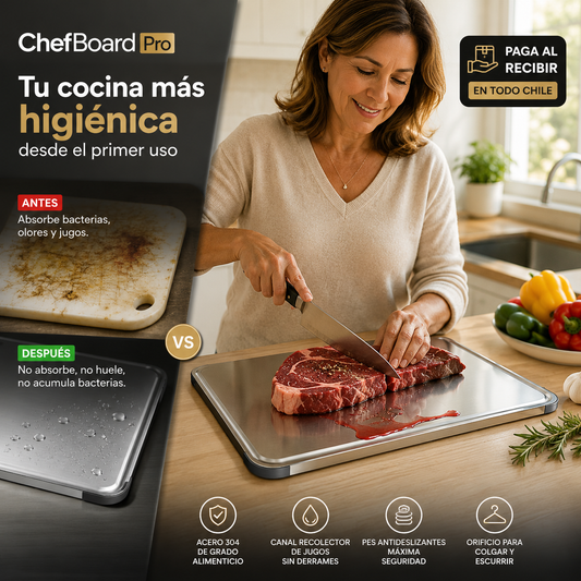 ChefBoard Pro - La Tabla que Tu Cocina Merecía