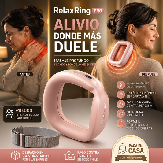 VibRing Pro - Alivia el Dolor Muscular Donde Más lo Necesitas