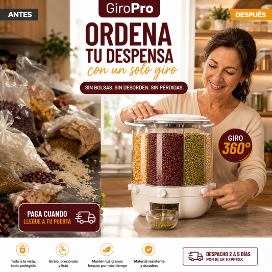 GiroPro — Ordena tu despensa sin mover nada