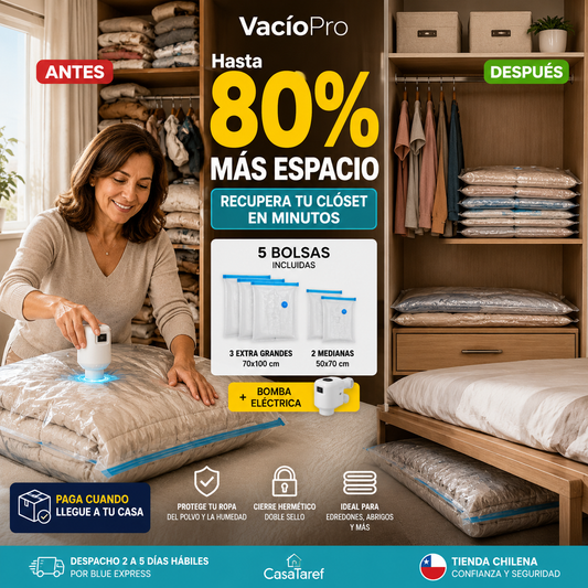 VacíoPro — Recupera el espacio perdido de tu hogar hoy