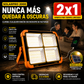 2x1 - SolarPro 2000  - Ilumina cualquier rincón sin enchufes ni facturas