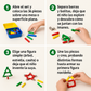 36 Piezas Barras Magnéticas – Diversión creativa para esta Navidad
