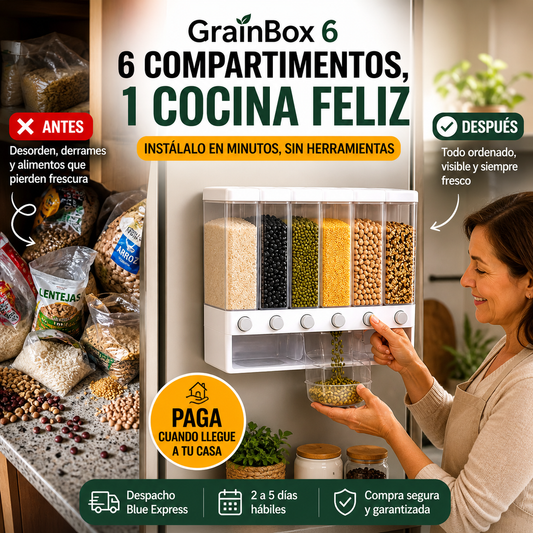 GrainBox 6 - Tu cocina ordenada de una vez por todas