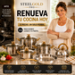 SteelGold Pro — La batería completa que tu cocina merece
