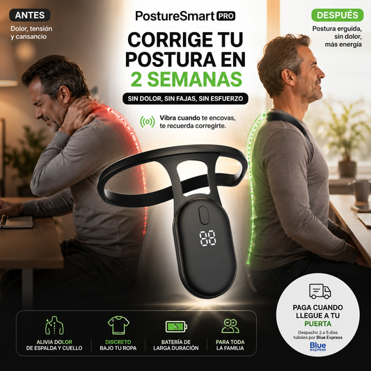 PostureSmart Pro — Corrige tu Postura y Elimina el Dolor de Espalda Sin Esfuerzo