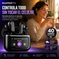SoundTaref Pro — Audífonos con Control desde el Estuche