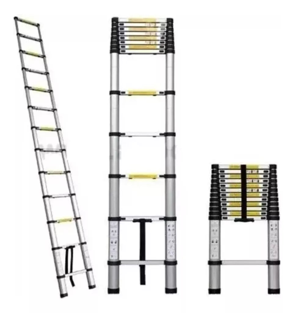 Escalera Telescopica Retráctil 3.2 Mts