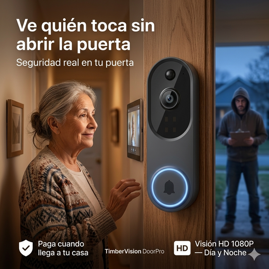 TimberVision DoorPro - Ve quién toca sin abrir la puerta