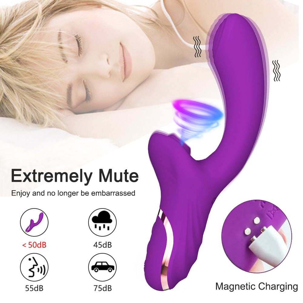 Vibrador de clítoris potente para mujer