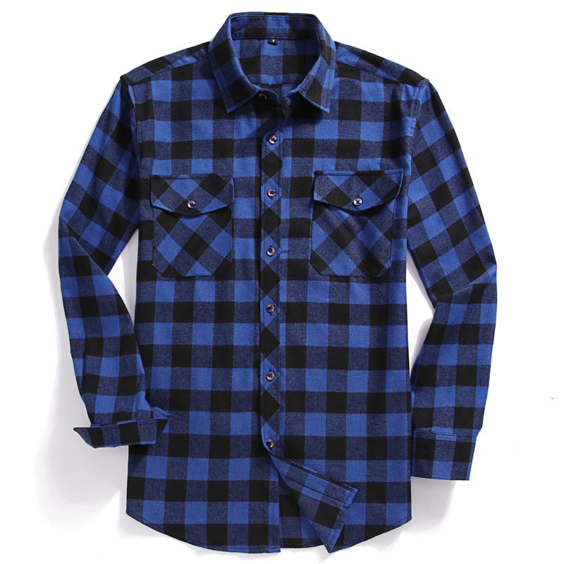 Triagle - Camisa cuadrille hombre