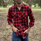 Triagle - Camisa cuadrille hombre