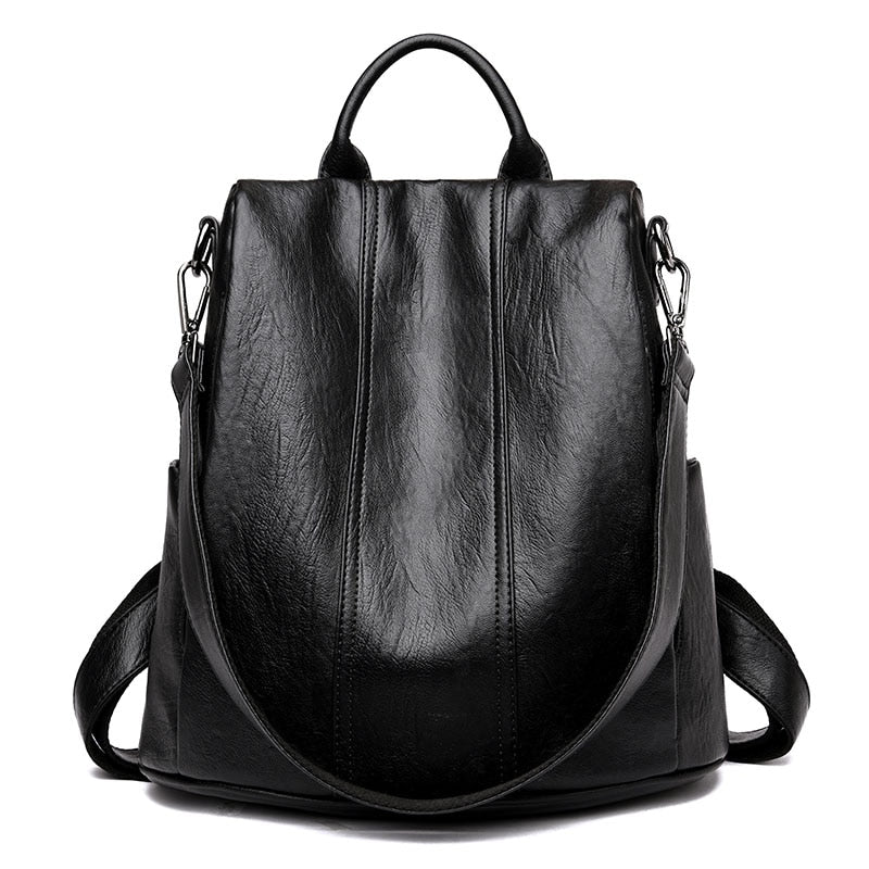 Lippa Mochila de cuero mujer