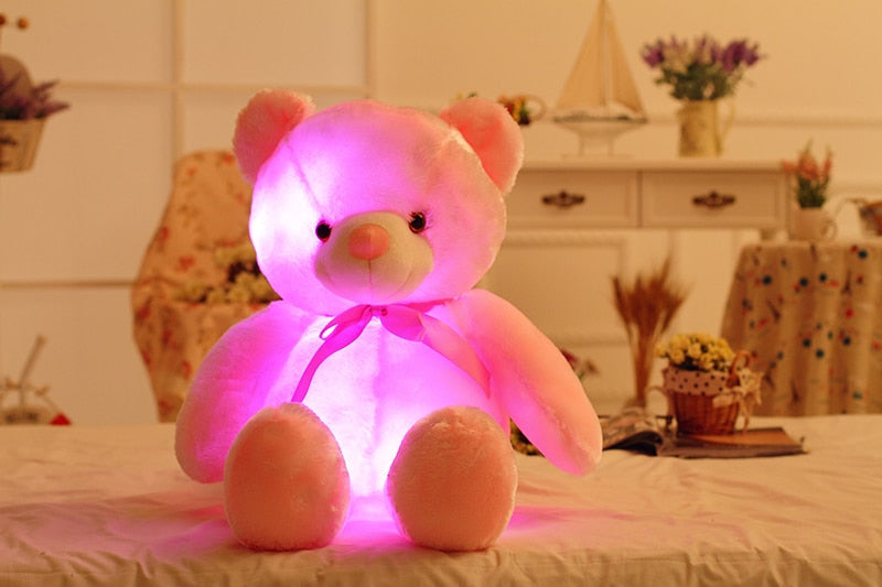 Osito Luminoso Plus™ Hermoso oso de peluche de alto impacto