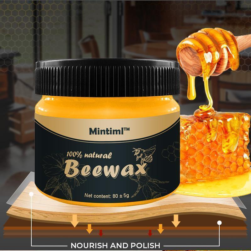 Beewax renovador de madera y cuero multipropósito