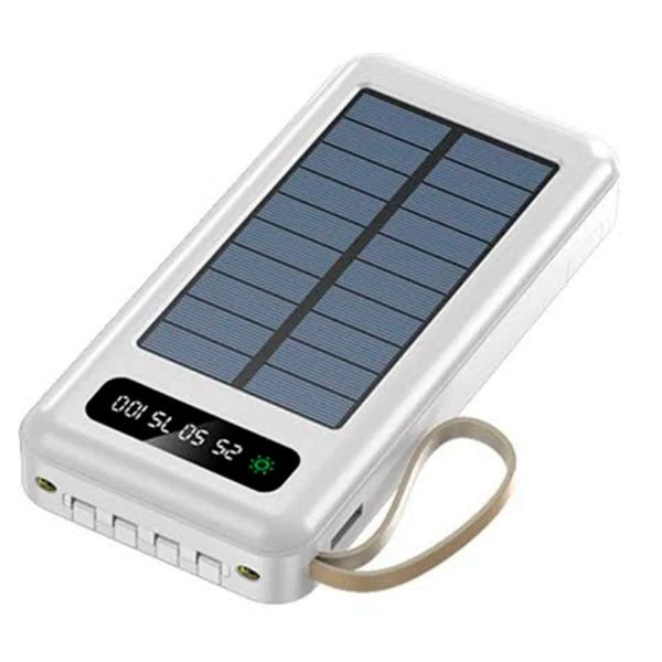 Batería Solar Portátil – Energía Móvil – Mantén tu celular cargado todo el día