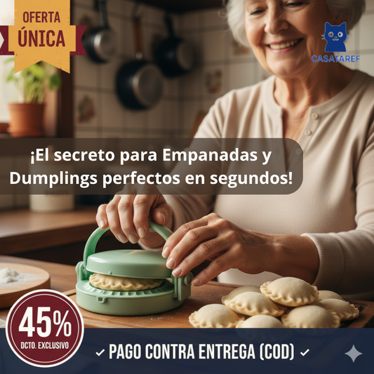 Molde Empanadas 2 en 1 – Prepara empanadas perfectas en segundos y disfruta cocinando en familia