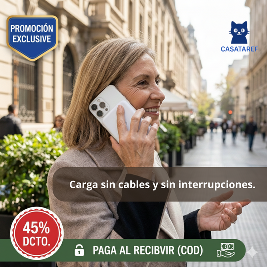 Batería Portátil Magnética Inalámbrica Iphone – Carga Segura sin Cables – Energía Confiable Todo el Día