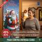 Funda de Puerta Navideña – Decoración Instantánea – Transforma tu entrada en minutos con encanto y alegría