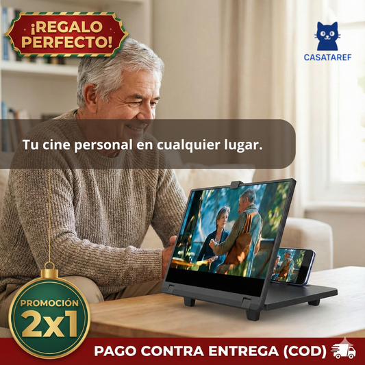 PROMO 2X1: Amplificador de Pantalla – Visión Ampliada – Disfruta Imagen Clara en 3 Segundos