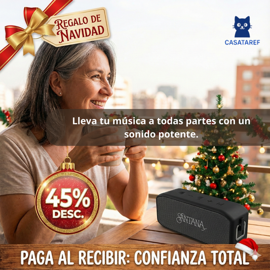 Parlante Bluetooth – Sonido Potente 40W – Regalo Navidad para transformar cualquier espacio en minutos