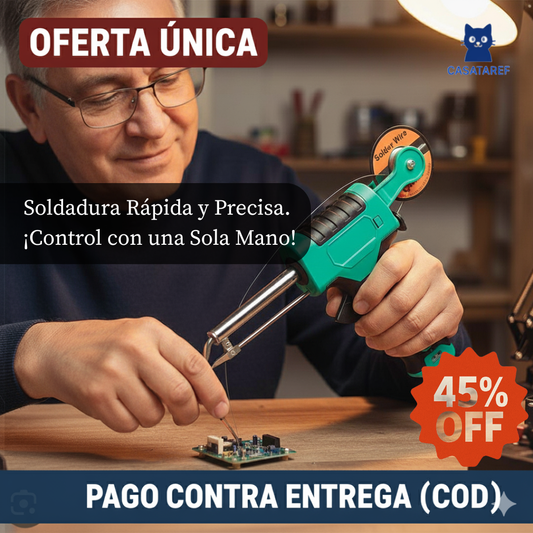 Pistola de Sol – Solda fácil y rápida – Arregla en segundos sin gastar en técnicos