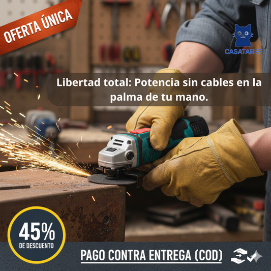 Mini Amoladora Inalámbrica – Cortar y Pulir – Precisión inmediata en minutos
