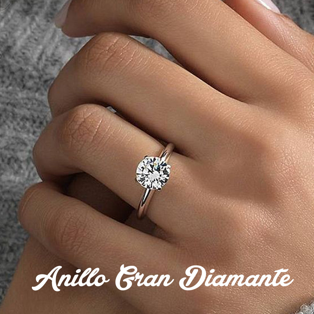 Gran Diamante™ Anillo de oro blanco de 18 kilates