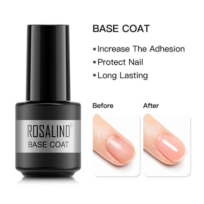 (COMPRAS  2 PACK +1 GRATIS)  Kits de uñas de poligel ROSALIND POLY Nail  GEL 15/30 ml esmalte de uñas