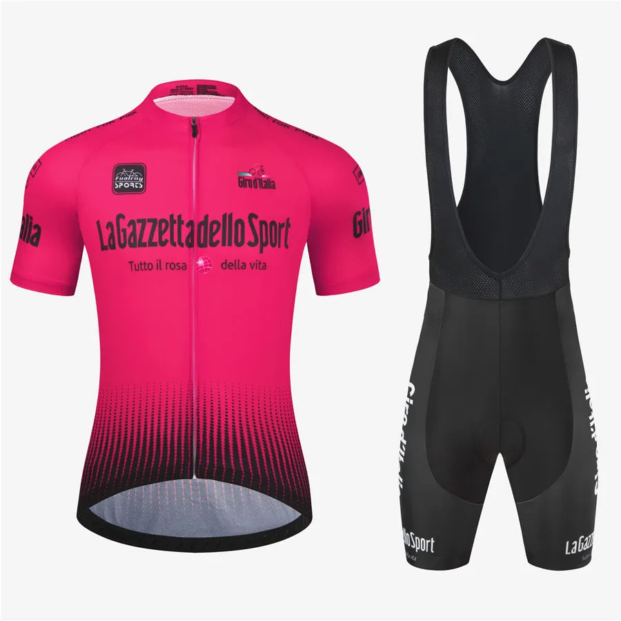 LAGAZZETTA - Conjunto de ciclismo profesional (Tour Of Italy)