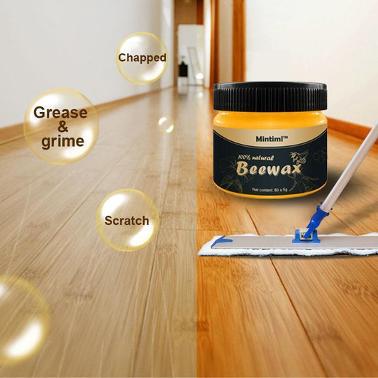 Beewax renovador de madera y cuero multipropósito