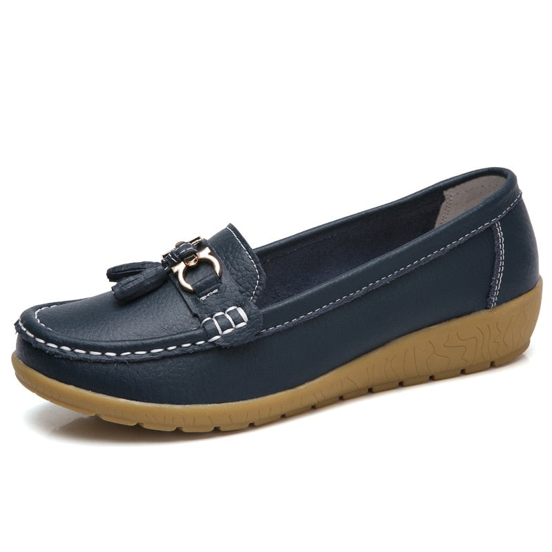 Flexin mocasines flexibles mujer