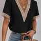 cadanna - Blusa egipcia elegante mujer
