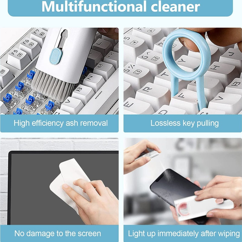 Kit de limpieza multifuncional 7 en 1