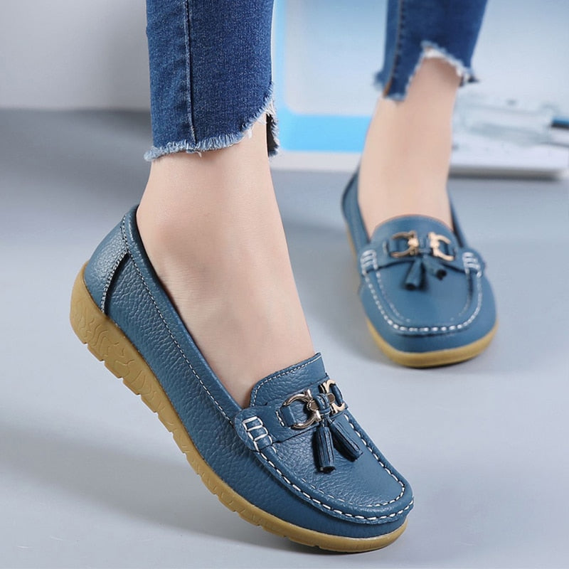 Flexin mocasines flexibles mujer