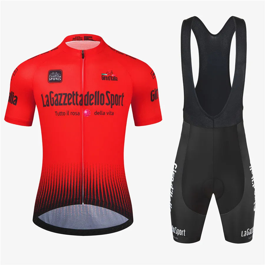 LAGAZZETTA - Conjunto de ciclismo profesional (Tour Of Italy)