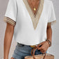 cadanna - Blusa egipcia elegante mujer