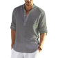 Athom - Camisa manga larga hombre
