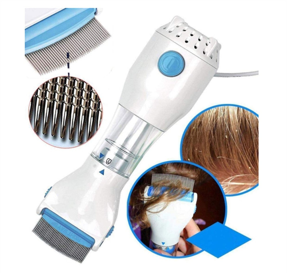 Máquina para piojos KIHO™ V Comb Head con 4 filtros 💇