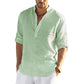 Athom - Camisa manga larga hombre