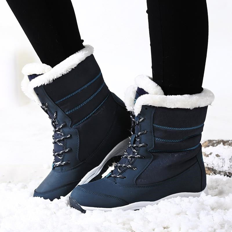 Colomby - botas forradas de alto impacto mujer