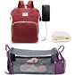 Cunappy mochila multi propósito con usb de carga
